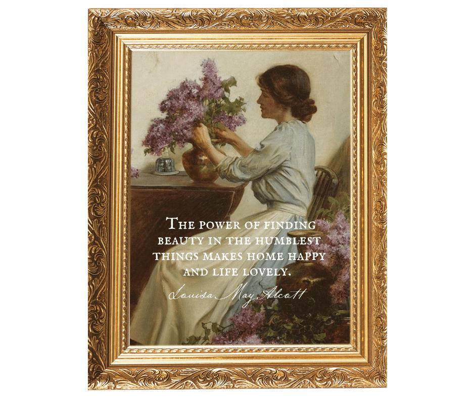 Louisa May Alcott Household Prints