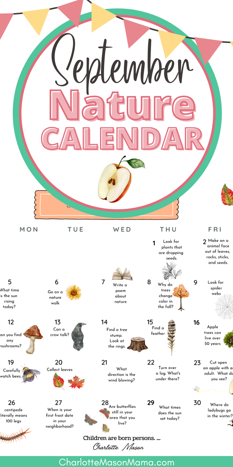 September Nature Calendar