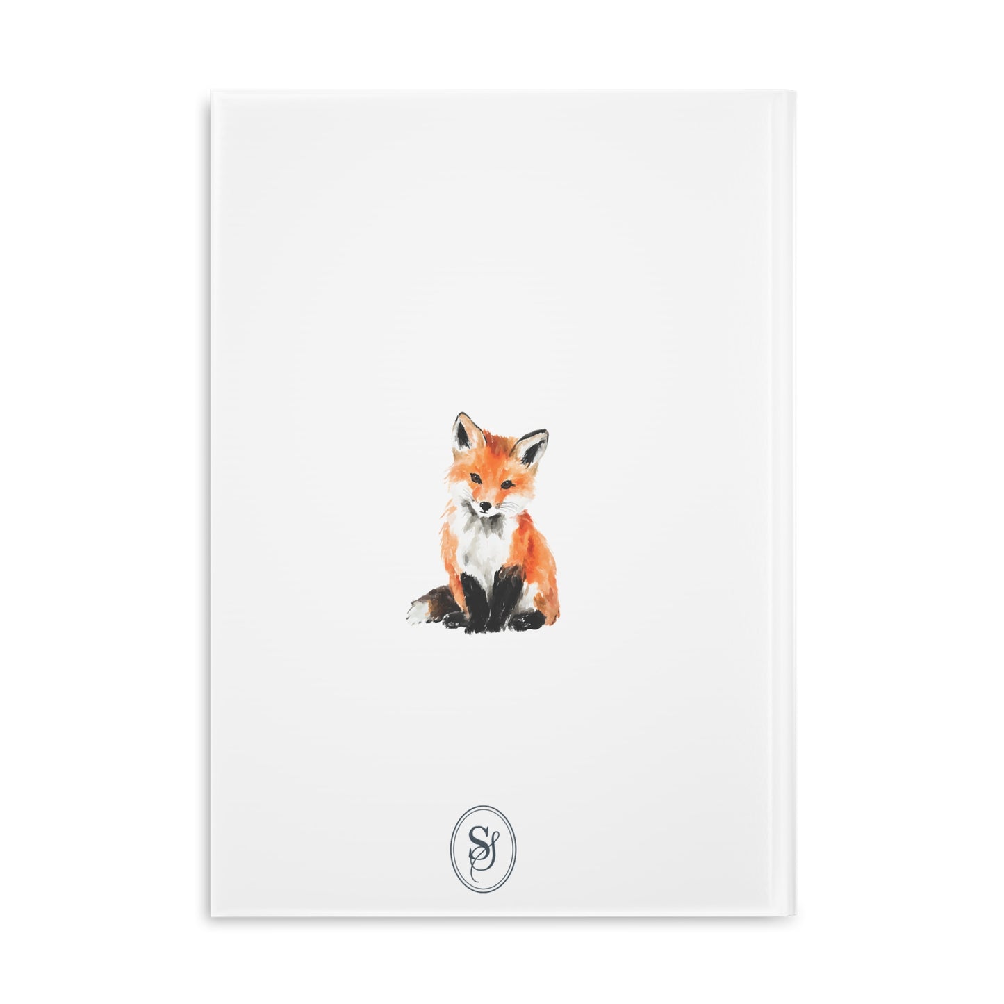 Fox & Pinecone Hardcover Winter Nature Journal