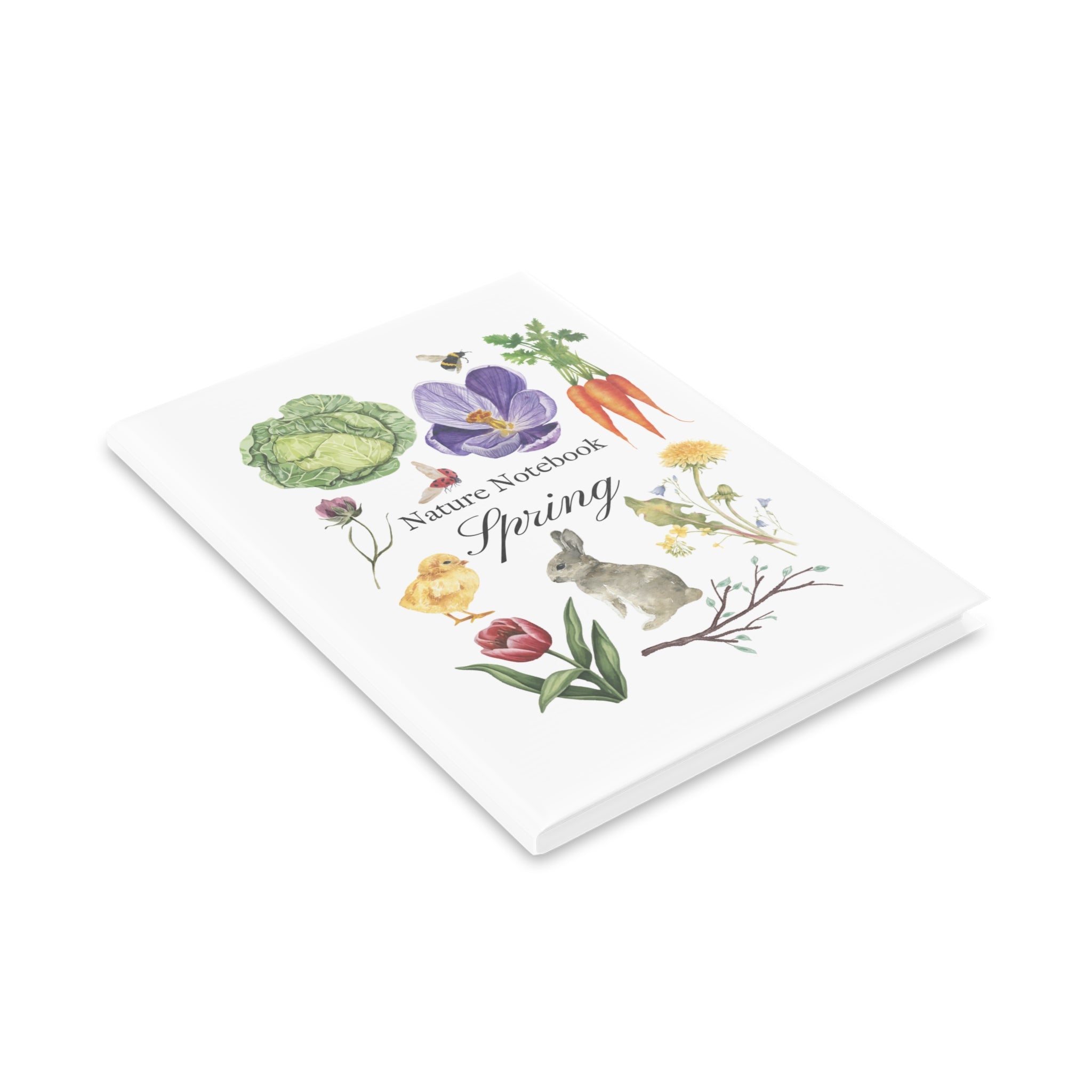 Spring Garden Hardcover Nature Notebook