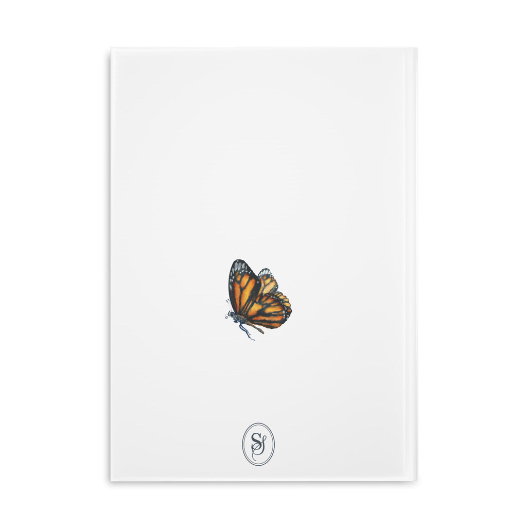 Summer Monarch Butterfly Hardcover Nature Journal