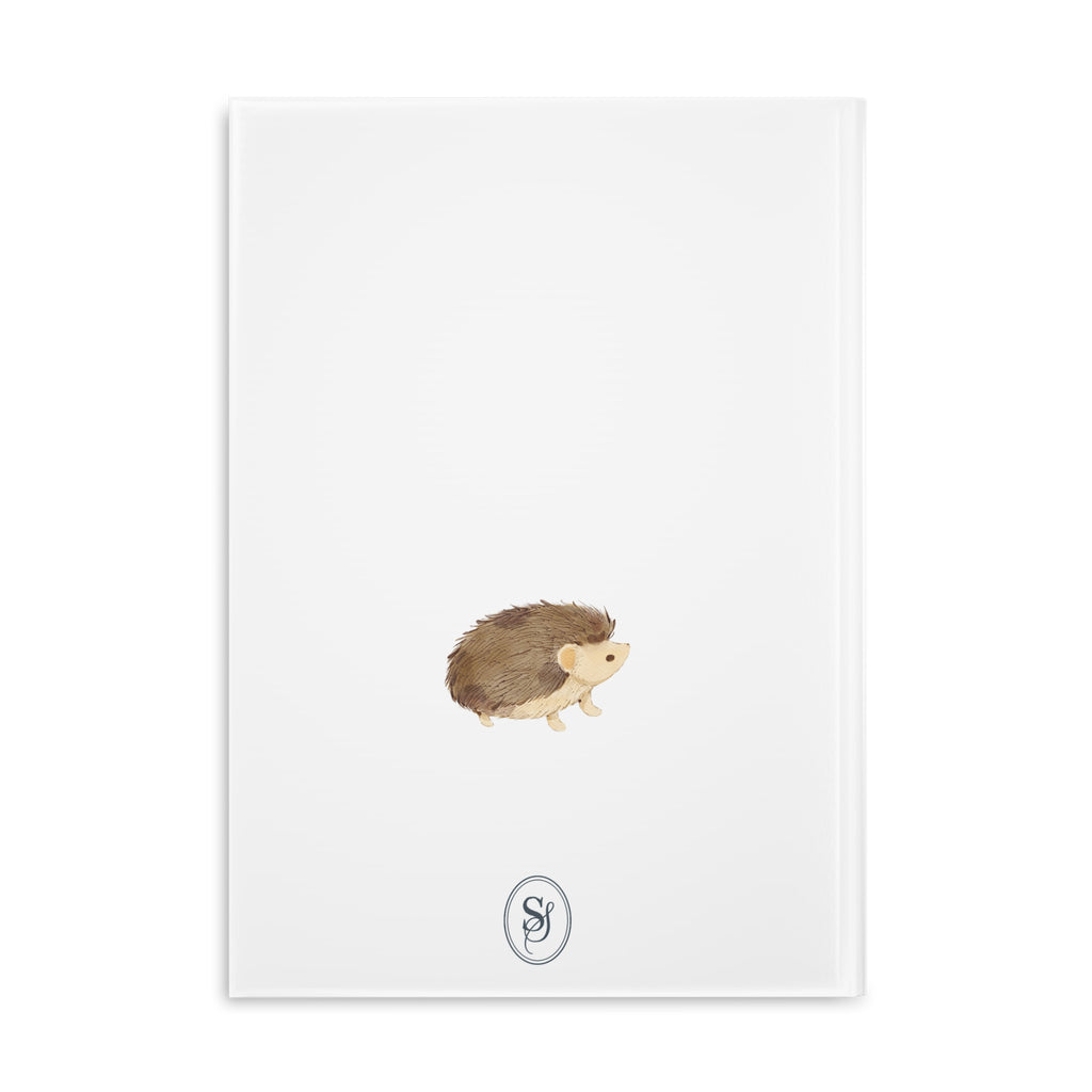 Autumn Hedgehog Hardcover Nature Journal