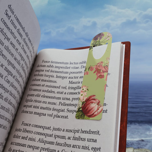 Floral Monogram Bookmark