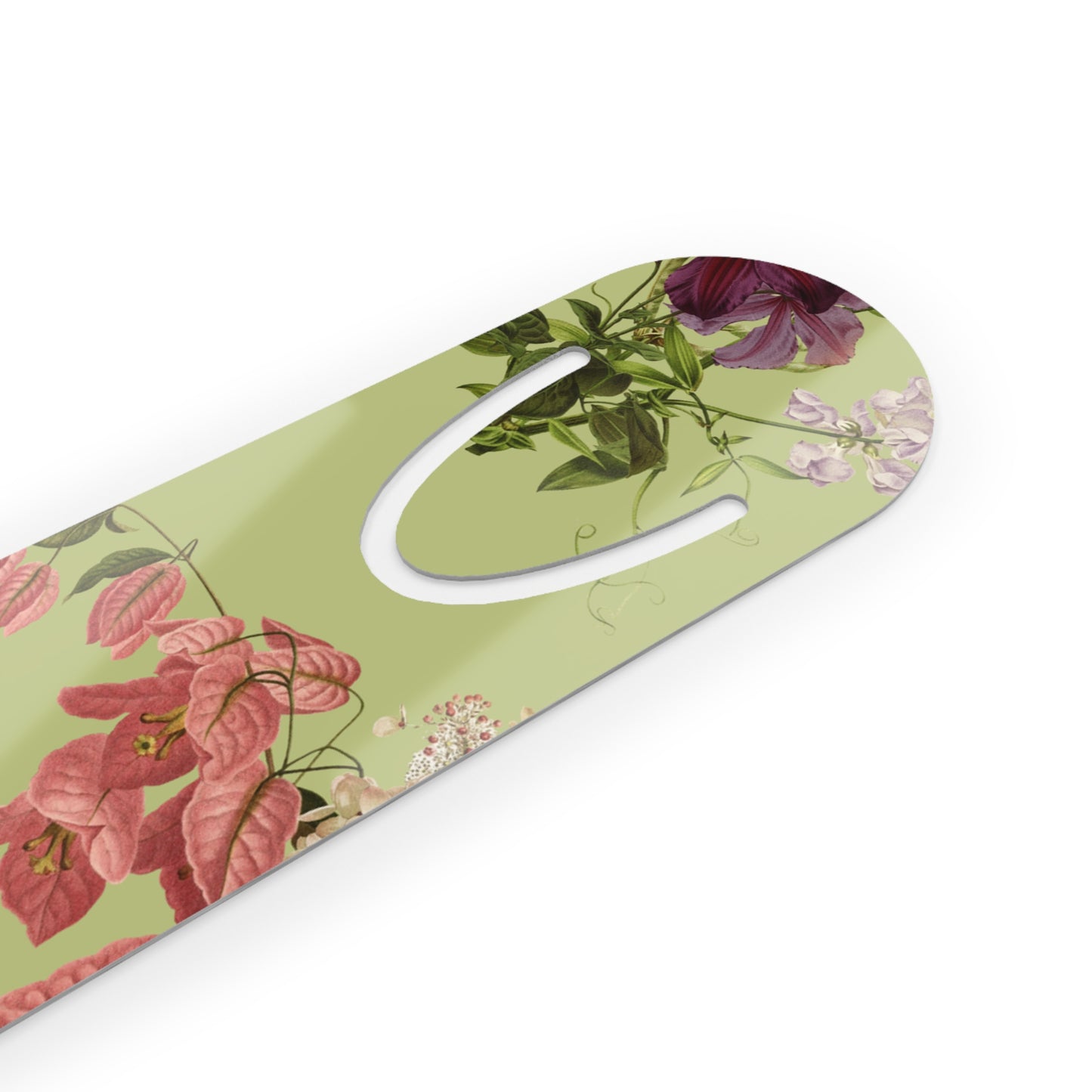 Floral Monogram Bookmark