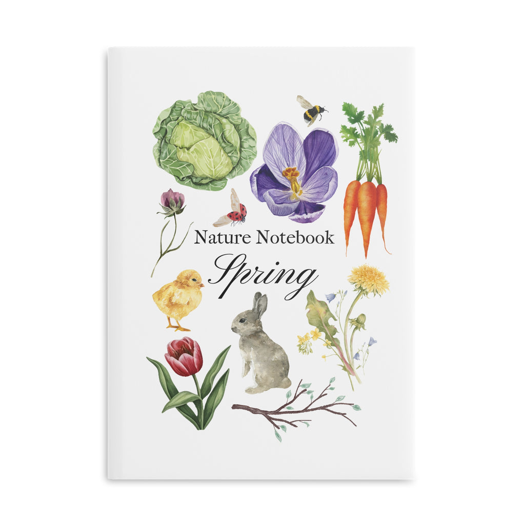 Spring Garden Hardcover Nature Notebook