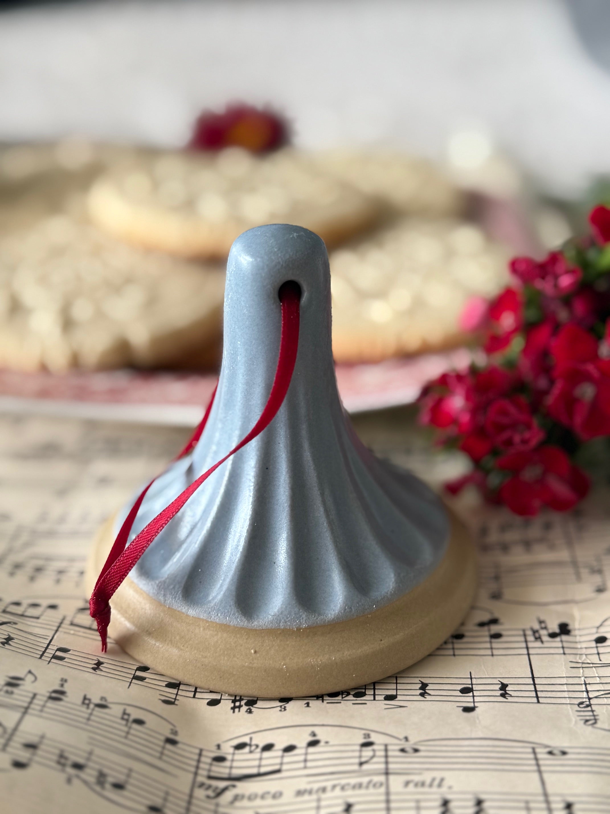 Moss Rose Floral Cookie Stamps