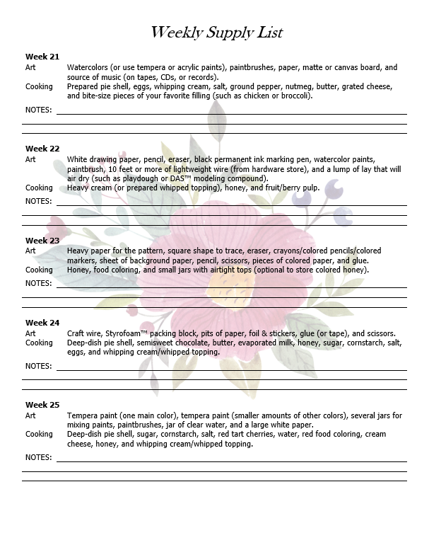 The Enchanted Kindergarten Curriculum