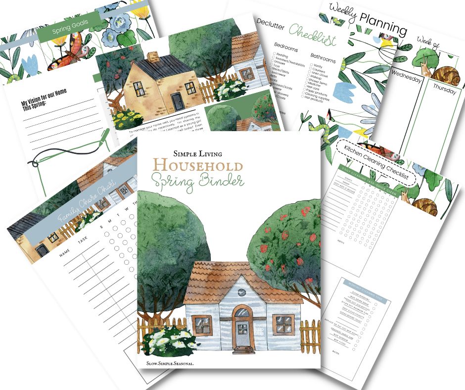 Spring Household Binder