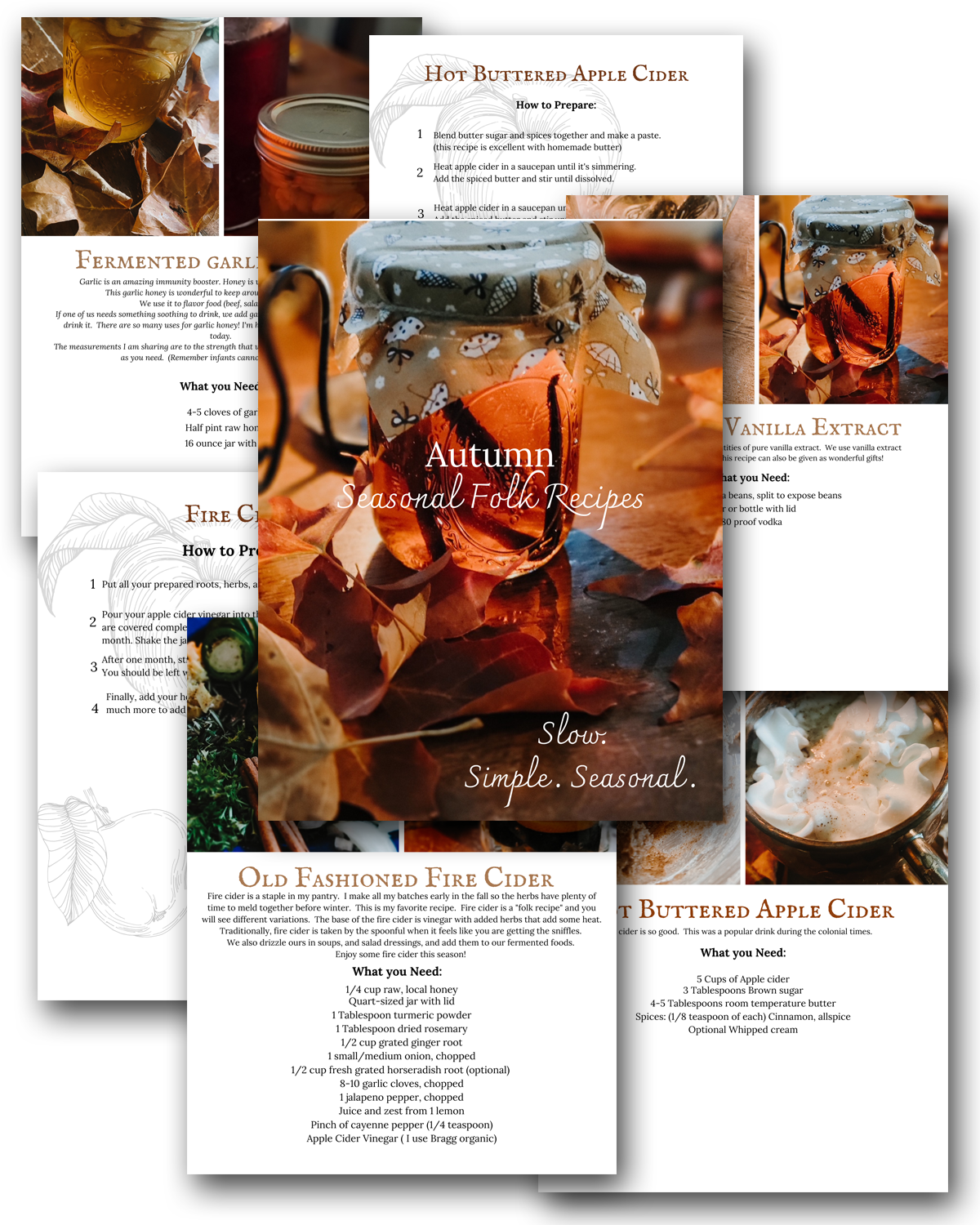 Autumn Folk Recipes