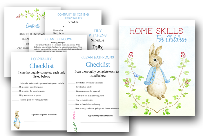 HOME SKILLS for Children Training Workbook