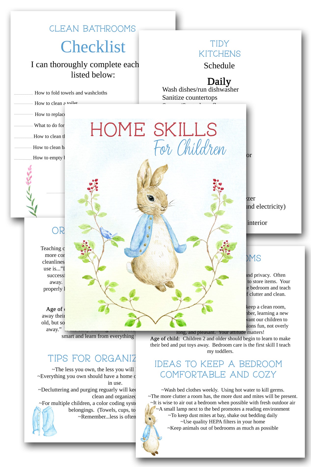 HOME SKILLS for Children Training Workbook